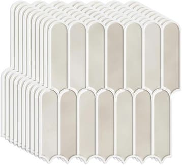 Tegelstickers 30x30cm 10st - Beige Grijs | Retourdeal 45%, Ophalen of Verzenden, Zo goed als nieuw