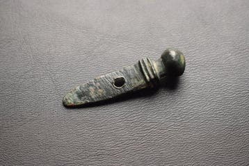Oud-Romeins, Keizerrijk Brons Oud-Romeinse Gladiatoramulet