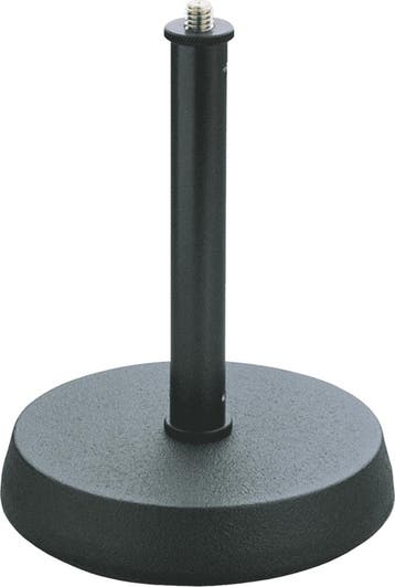 K&M 232 Tafel microfoon statief ronde voet 130mm, Verzenden, Nieuw