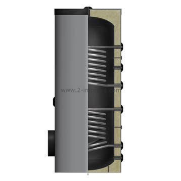 Boiler met 2 warmtewisselaars A+ energie label Grijs 200, Verzenden, Nieuw