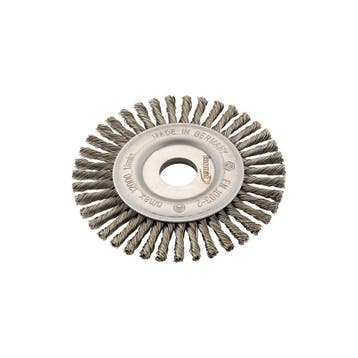 Ronde borstel staal getordeerd 115x6x mm FORMAT, Verzenden, Nieuw