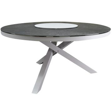 New Valley dining tuintafel 150xH74 cm rond wit, Tuin en Terras, Tuintafels, Ophalen of Verzenden, Nieuw