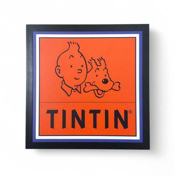 Lichtbord - Boutique Tintin - Lichtreclame - aluminium,, Nieuw