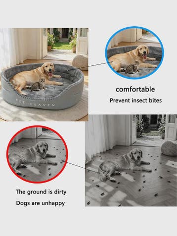 Luxe Hondenkussen & Sofa - Comfortabel & Duurzaam voor Klein, Verzenden, Nieuw