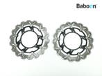 Remschijf Set Yamaha BT 1100 Bulldog 2001-2007 (BT1100 5JN), Motoren, Verzenden, Gebruikt