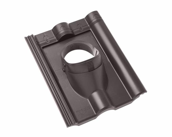 Braas DuroVent Dakdoorvoer 125 mm Graniet, Huis en Inrichting, Tafels | Sidetables, Verzenden