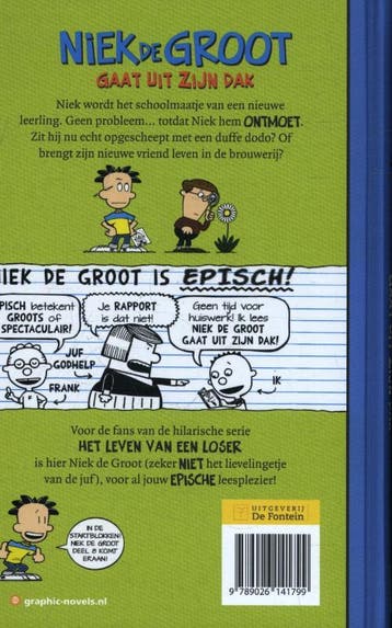 Niek de Groot gaat uit zijn dak / Niek de Groot / 7, Verzenden, Gelezen, Lincoln Peirce