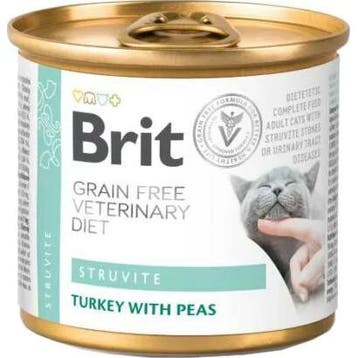 Brit Veterinary Diet Cat - Grain free - Struvite - Blik -..., Dieren en Toebehoren, Verzenden, Nieuw