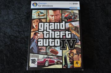 Grand Theft Auto IV GTA PC Game Sleeve Cover, Verzenden, Nieuw