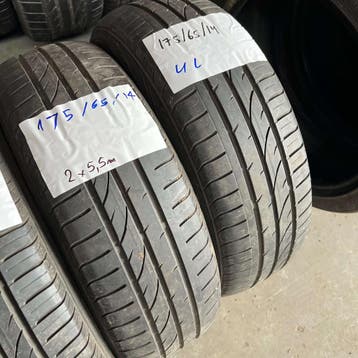 2 x Continental PremiumContact 2 175-65-15 Zomerbanden 5,5mm, Auto-onderdelen, Banden en Velgen, Gebruikt, 15 inch, 175 mm, Ophalen of Verzenden