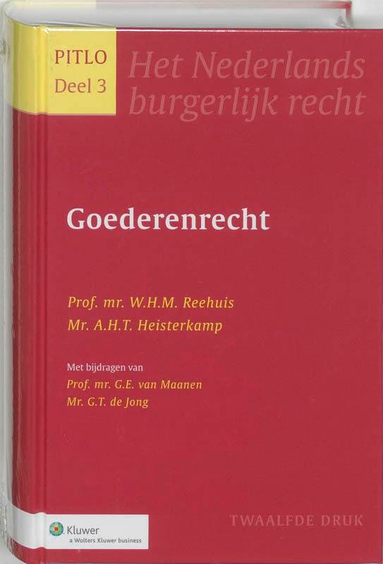 Goederenrecht / Het Nederlands burgerlijk recht / 3, Boeken, Wetenschap, Gelezen, Verzenden