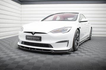 Front Splitter V.1 Tesla Model S Plaid Mk1 Facelift, Verzenden