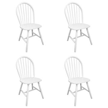 Keukenstoelen Wit - 67% Korting - Retourdeal, Huis en Inrichting, Gebruikt, Drie, Wit, Rustiek