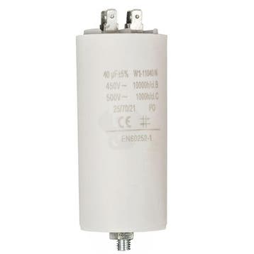Condensator - Aanloop - 40.0 F (Max. 450V, Aarde), Verzenden, Nieuw