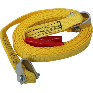 Sleepkabel 1.5 Ton X 4 Meter Inclusief Sluiting - Sleepband, Ophalen of Verzenden, Nieuw