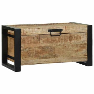 Slaapkamer Opbergkist Massief Hout | Laatste Stuk!, Minder dan 50 cm, 50 tot 100 cm, Ophalen of Verzenden, Zo goed als nieuw