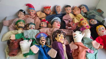 Marionet (21) - Plastic, Textiel - 1960-1970