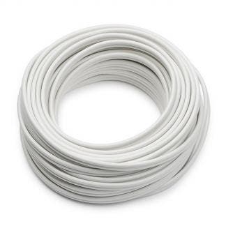 Tweelingsnoer | 2 x 0.75 mm² | 10 meter (Wit), Doe-het-zelf en Verbouw, Elektra en Kabels, Verzenden, Nieuw