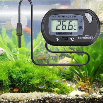 Aquarium Thermometer Digitaal LCD met Sensor en Zuignap, Verzenden, Nieuw