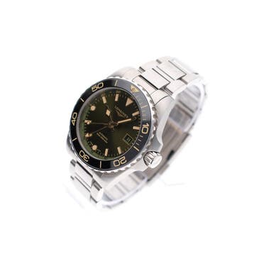 Longines Hydroconquest GMT 41mm L3.790.4.06.6; Automatisc..., Ophalen of Verzenden, Zo goed als nieuw, Staal, Overige merken