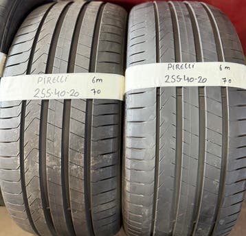 2x 255-40-20 Pirelli Zomer 2x 6mm €70 Per Band 255 40 20, Auto-onderdelen, Ophalen, Gebruikt, 255 mm, Band(en)