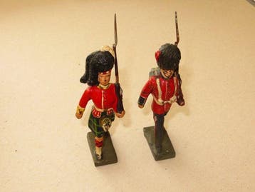 Durso - Figuur - lineol x2 très rare no lineol elastolin, Nieuw
