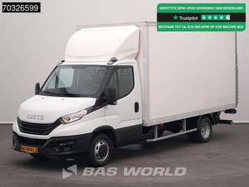 Iveco Daily 35C16 3.0L Laadklep Dubbellucht 160PK Bakwagen A, Stof, Gebruikt, Euro 6, Iveco