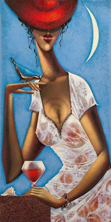 Kunstdruk Ira Tsantekidou - Rose dAnjou 1 50x100cm, Huis en Inrichting, Verzenden, Nieuw