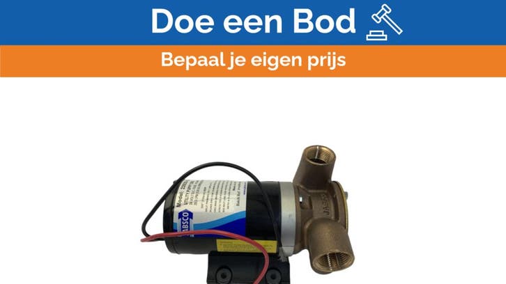 Bieden: Jabsco Utility Puppy 2000 Impellerpump, Watersport en Boten, Bootonderdelen, Kombuis en Sanitair, Nieuw, Zeilboot of Motorboot