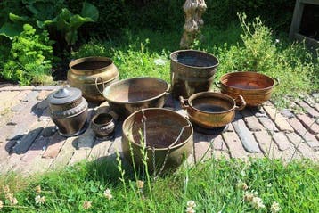 Oa Rio Holland - Jardinière (8) - Koper - koperen