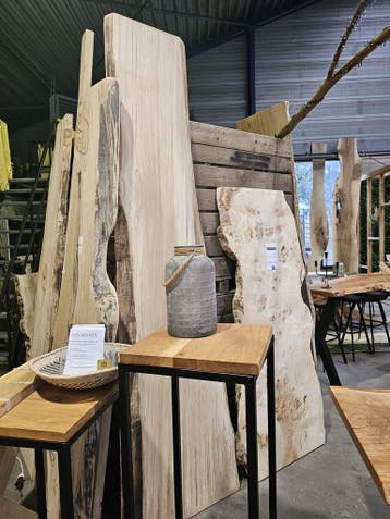 Boomstamplanken | Wandplanken | Eiken planken | Vensterbank, Doe-het-zelf en Verbouw, Hout en Planken, Ophalen of Verzenden, Nieuw
