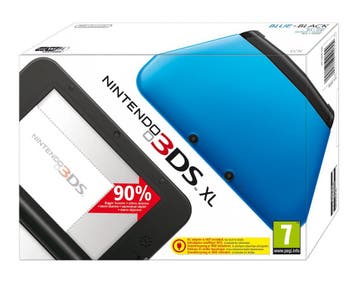 Nintendo 3DS XL Console - Zwart/Blauw (In doos), Spelcomputers en Games, Verzenden, Gebruikt