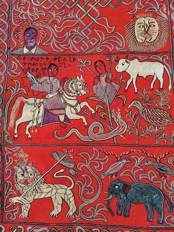 Ethiopisch religieus textiel - Copta - Ethiopië