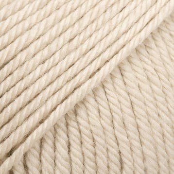DROPS Daisy Uni Colour - 02 marsepein - Merino Garen, Ophalen of Verzenden, Nieuw