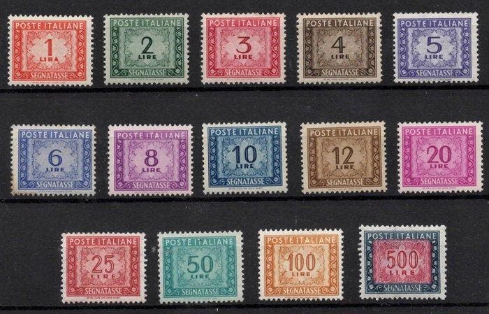 Republiek Italië 1947/1954 - Belastingzegel met watermerk,, Postzegels en Munten, Postzegels | Europa | Italië