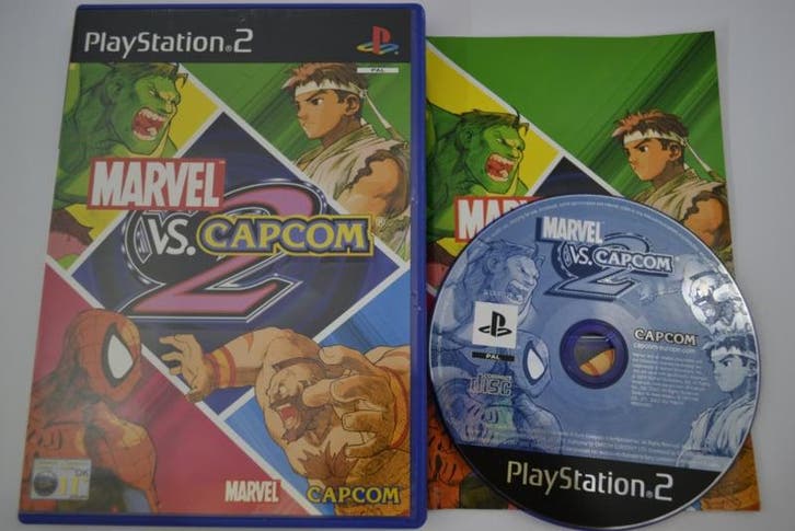 Marvel VS. Capcom 2 (PS2 PAL), Spelcomputers en Games, Games | Sony PlayStation 2, Zo goed als nieuw, Verzenden