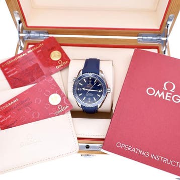 Omega Seamaster Planet Ocean 600M Titanium 232.92.42.21.0..., Overige merken, Overige materialen, Kunststof, Ophalen of Verzenden