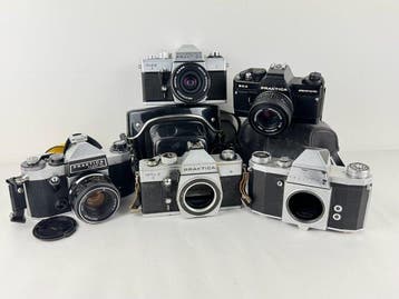 Praktica PLC3, BCA, Suoer TL, MTL 3, V Middenformaatcamera, Audio, Tv en Foto, Fotocamera's Analoog, Nieuw