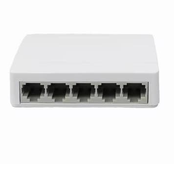5-Poort Gigabit Ethernet Switch 1000Mbps RJ45, Computers en Software, Netwerk switches, Verzenden, Nieuw