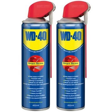 Wd-40 Multispray Met Smart Straw 450Ml X 2 Stuks, Verzenden