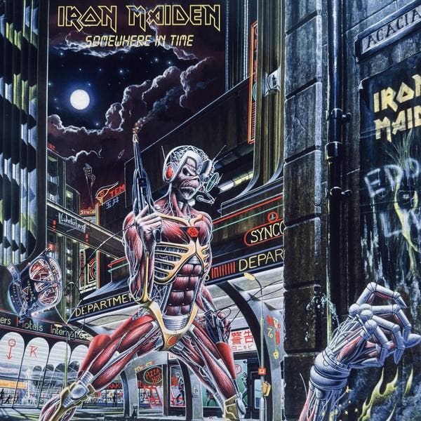 IRON MAIDEN - SOMEWHERE IN TIME (Vinyl LP), Cd's en Dvd's, Vinyl | Rock