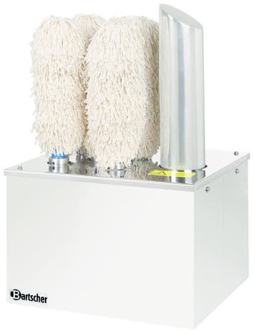 Glas Poleermachine | RVS | 1.1kW | 5 Microvezel Koppen |, Verzenden, Nieuw in verpakking