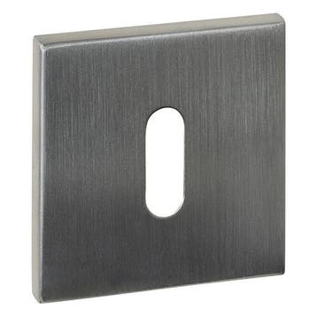 Deurbeslag | Sleutelrozet | Intersteel (Vierkant, RVS), Verzenden, Nieuw