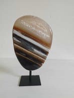 Agaat en ondersteuning - Hoogte: 19 cm - Breedte: 10 cm- 1