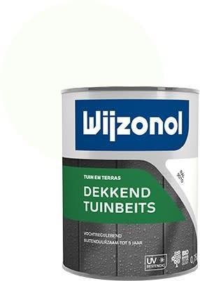 Wijzonol Tuinbeits Dekkend Ral 9010 750 ml, Ophalen of Verzenden, Nieuw