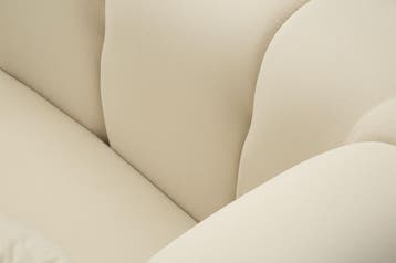 FAUTEUIL ALMA CRÈME MET KUSSEN CM 97X81X71, Huis en Inrichting, Fauteuils, Ophalen of Verzenden, Nieuw
