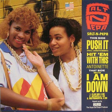 Salt N Pepa / Antoinette - Push It (Remix) / Hit Em With, Ophalen of Verzenden, Gebruikt