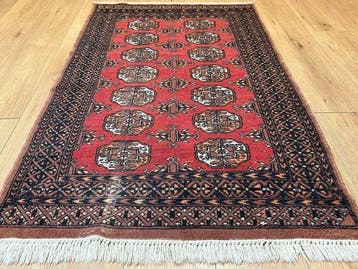Klassiek Bukhara-tapijt - handgeknoopt uniek exemplaar met, Nieuw