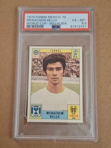 Panini Mexico 70 - Bisvalida - World Cup Rookie Menachem, Nieuw