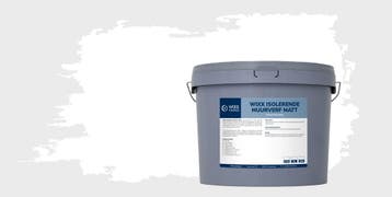 Wixx Isolerende Muurverf Matt Wit 5L, Verzenden, Wit, Nieuw, Verf
